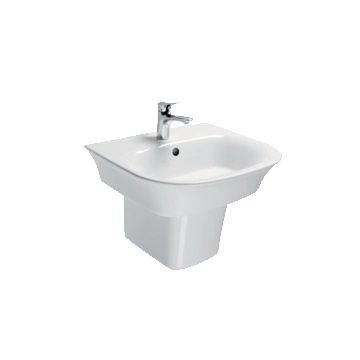 Picture of Chậu rửa mặt chân lửng TOTO Nhật Bản LW196K/LW196HFK